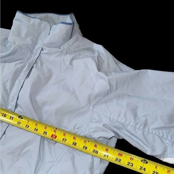 Women’s Columbia Lightweight Nylon Jacket Size Medium Light Blue - Picture 2 of 4
